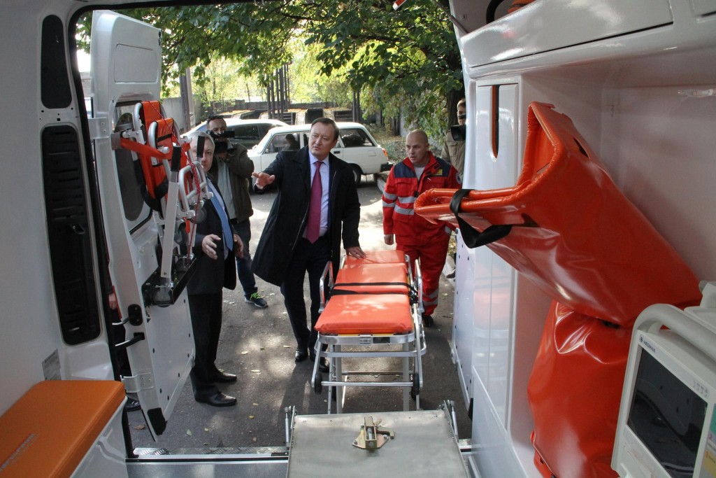 9 новых авто для «скорой помощи» в Запорожье