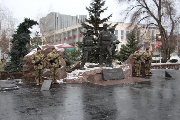 В Запорожье почтили память погибших в Афганистане