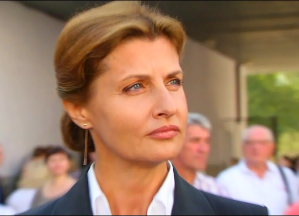 В Запорожье прибыла первая леди страны