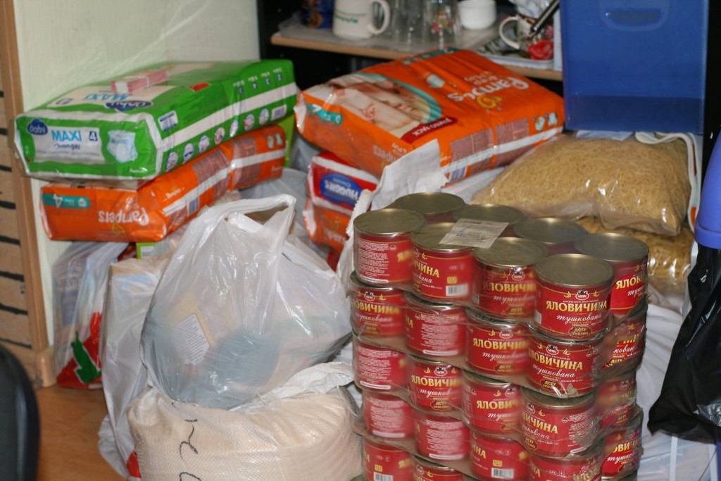 В Запорожской области собрали 30 тонн помощи для жителей Авдеевки