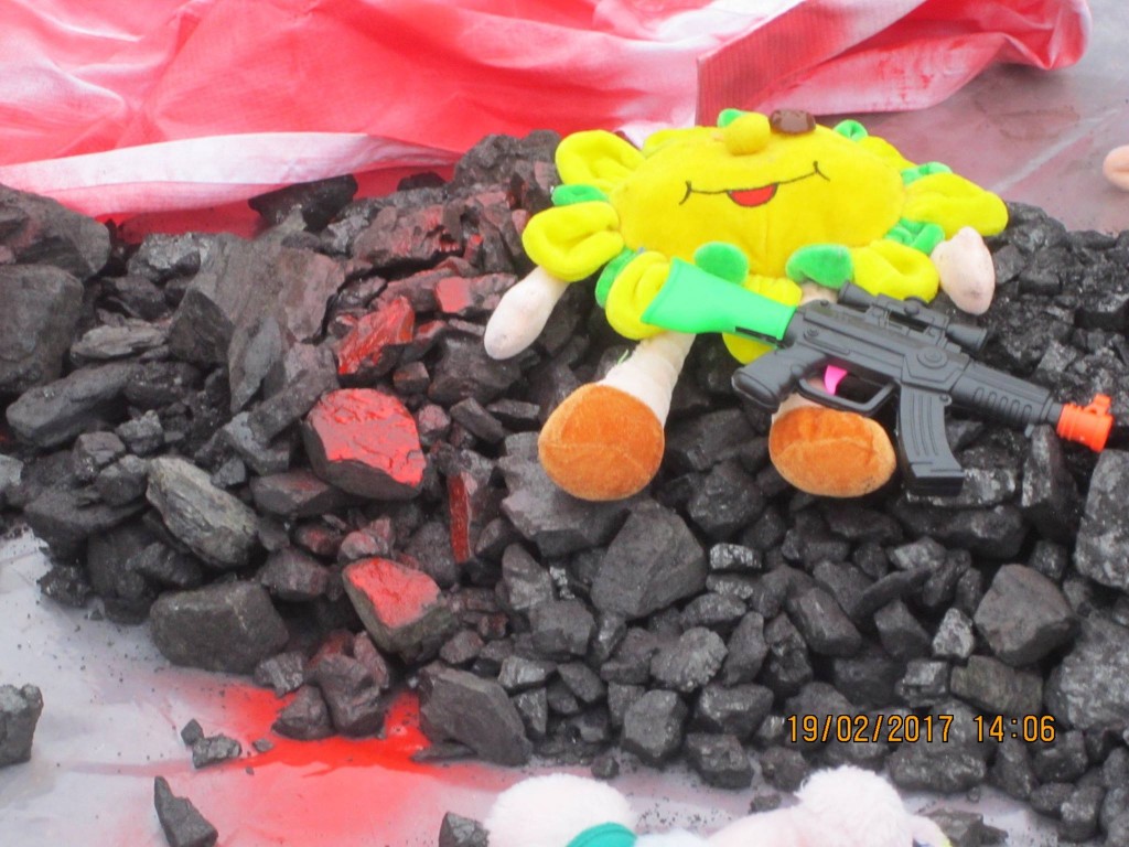 Запорожцы поддержали блокаду торговли на крови (ФОТО)