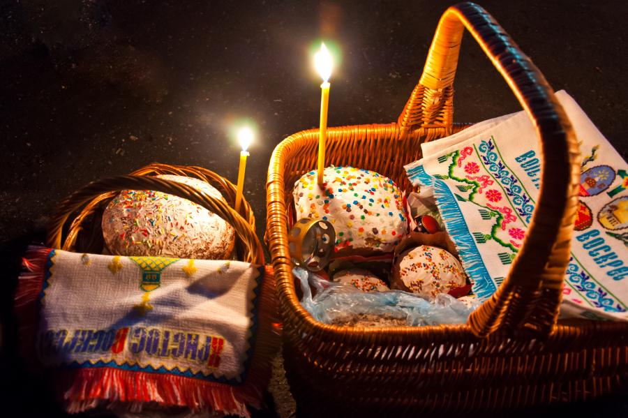 Запорожцы поздравят АТОшников с Пасхой