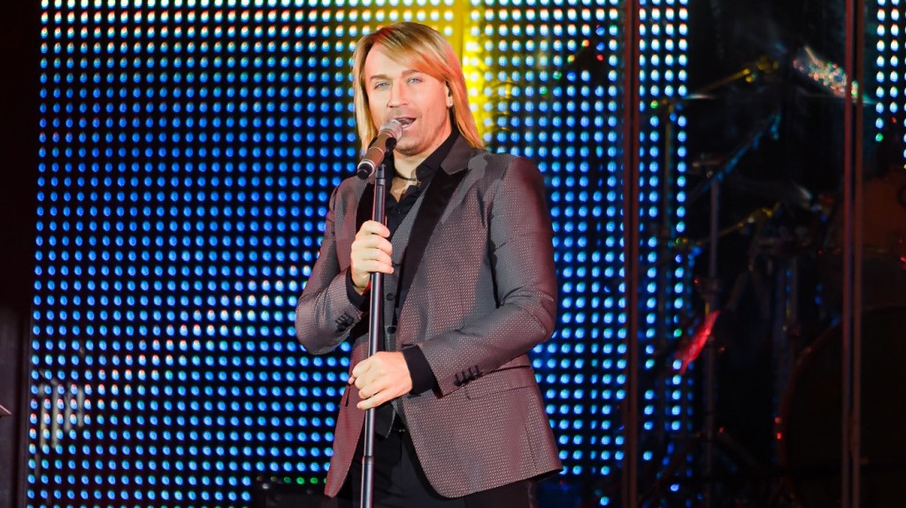 Олег Винник выступил в Запорожье в рамках большого гастрольного тура