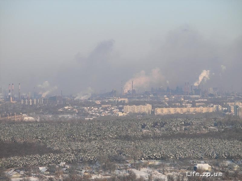 В Запорожье органами власти не публикуются оперативные данные о мониторинге окружающей среды