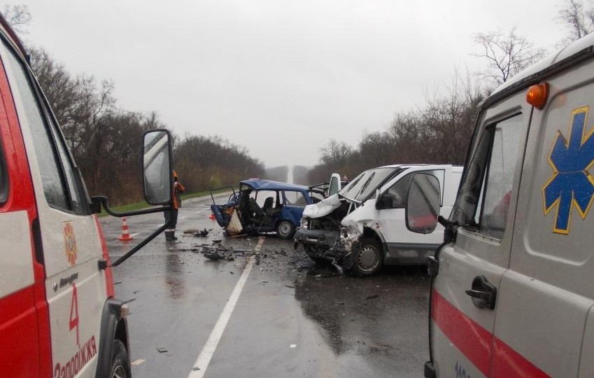 В Запорожской области произошло жуткое ДТП (ФОТО)