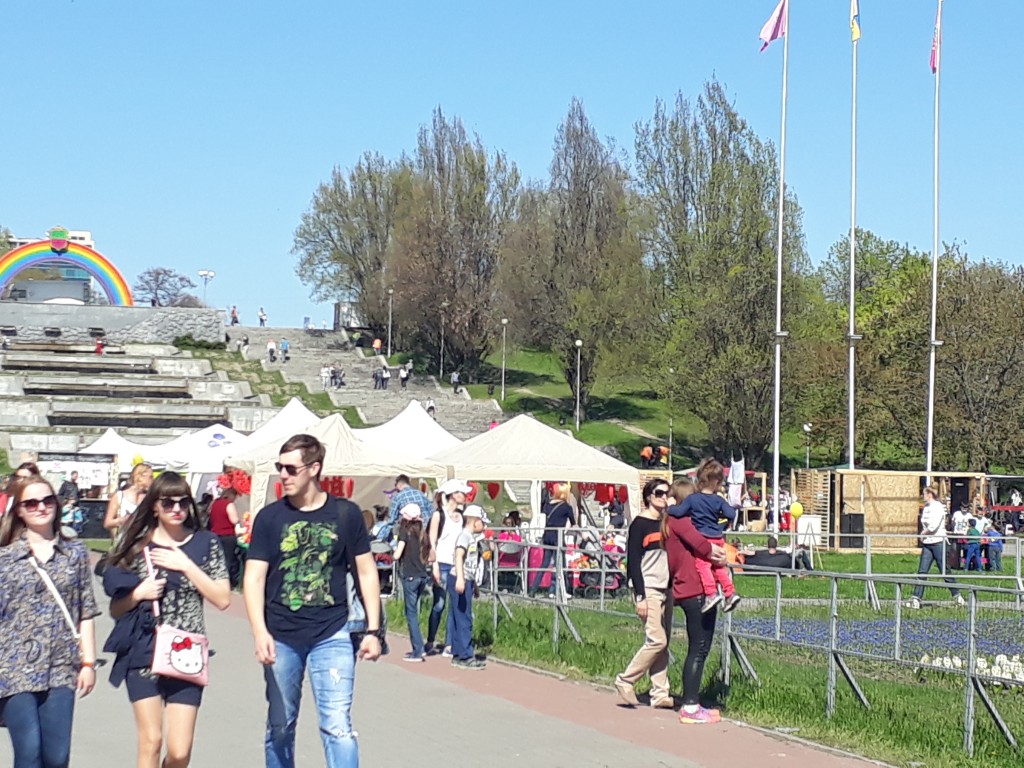 Как проходит городской пикник в Запорожье (ФОТО)