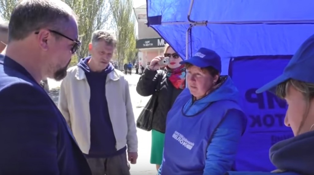 Запорожский общественник дал практические рекомендации как пресечь бытовой сепаратизм в агитпалатках (ВИДЕО)