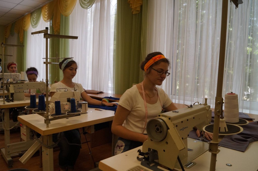 В Запорожье открыли уникальный центр швейных технологий