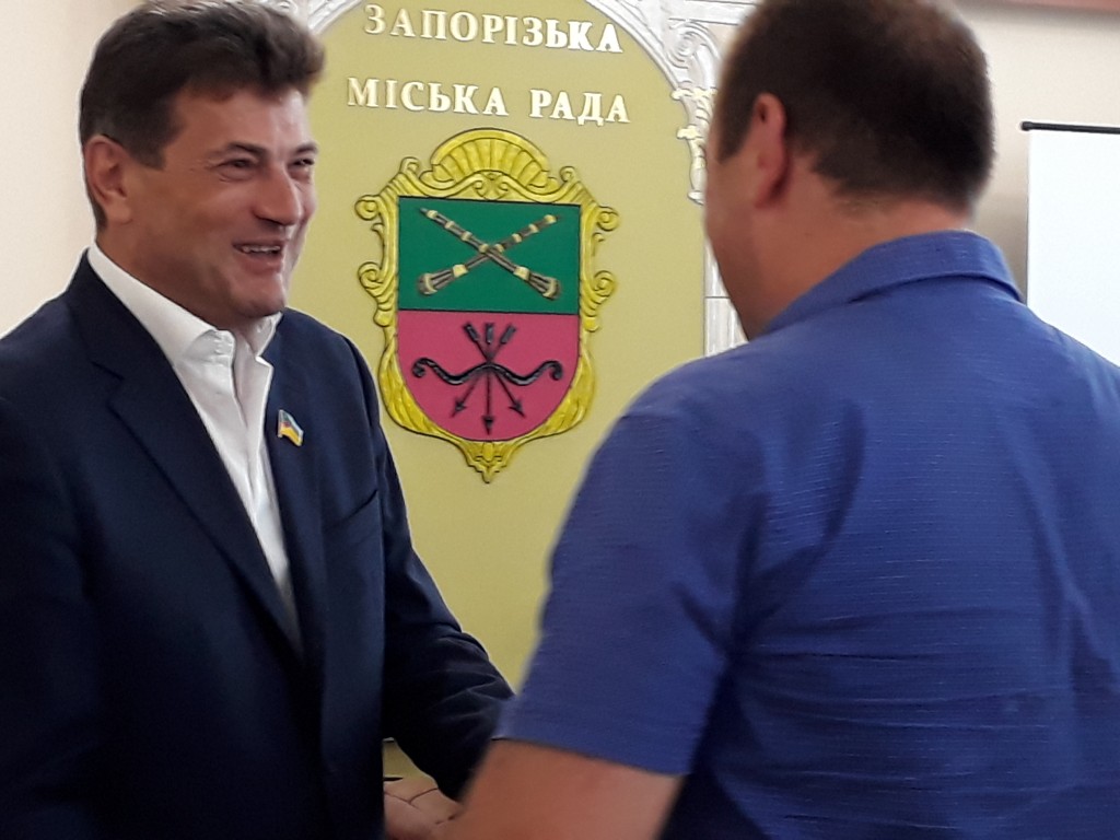 Мэр Запорожья наградил лучших строителей (ФОТО)