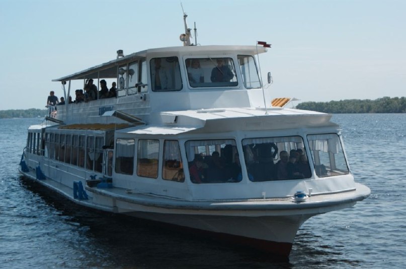 2 августа в Запорожье отменили рейс пригородного теплохода