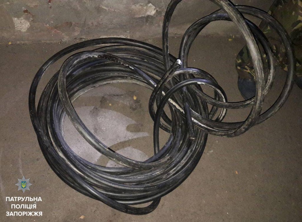 В Заводском районе вырезали около 30 метров кабеля «Укртелекома» (ФОТО)