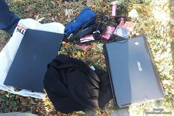 В Запорожье задержали серийных воров (ФОТО)