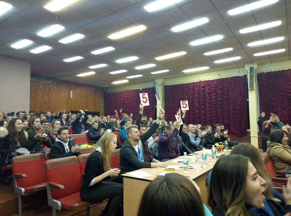 В Запоріжіі пройшла битва факультетів «КВН»