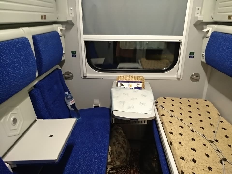 Фоторепортаж и первые впечатления от современного поезда-трансформера Киев-Запорожье