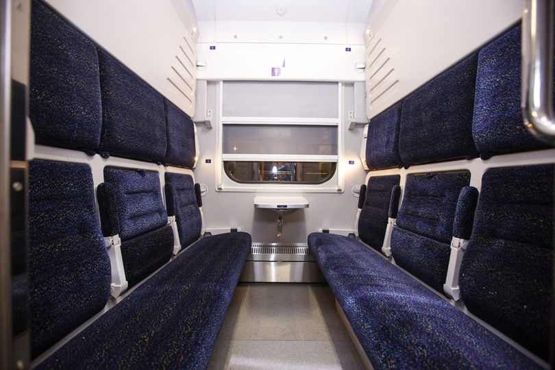 Как выглядит новый поезд-трансформер Киев-Запорожье (ФОТО)