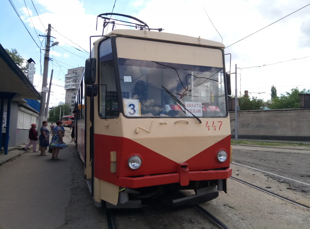 В Запорожье из-за ремонта трамвайного переезда изменится движение транспорта