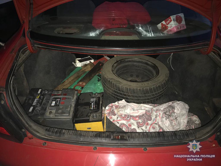 В Запорожье полисмены задержали двух автомобильных воров (ФОТО)