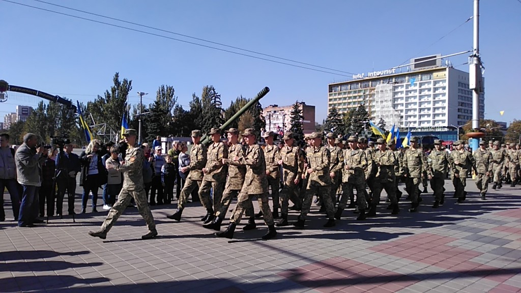 Будущие защитники Украины: в Запорожье 120 лицеистов приняли первую присягу (ФОТОРЕПОРТАЖ, ВИДЕО)