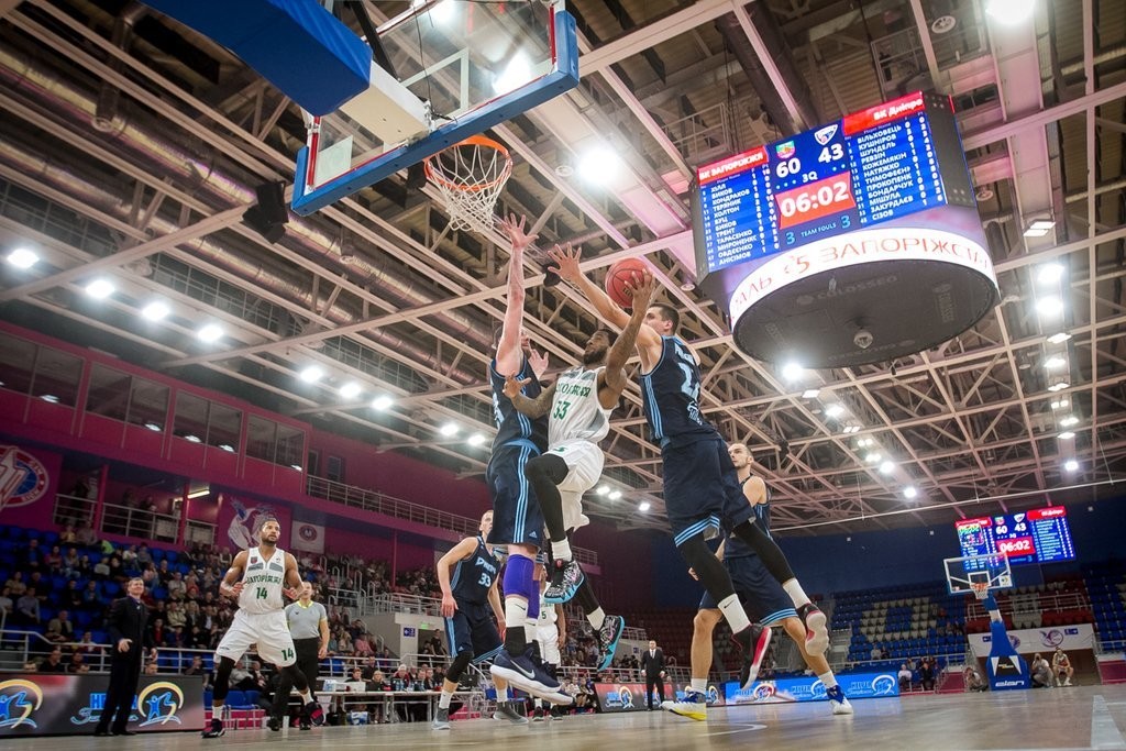 БК «Запорожье» обыгрывает «Днепр» и выходит в лидеры чемпионата (ВИДЕО)