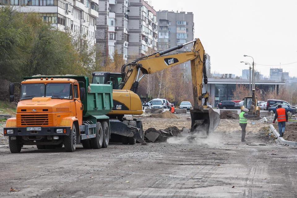 В Запорожье через спальный микрорайон сделают выезд на Набережную  (ФОТО)