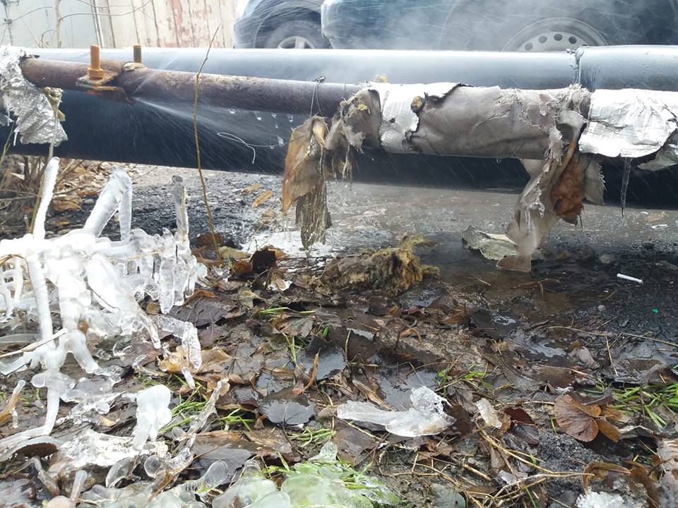 Вода течет четвертые сутки, коммунальщики бездействуют: в спальном районе Запорожья прорвало трубу (ВИДЕО)