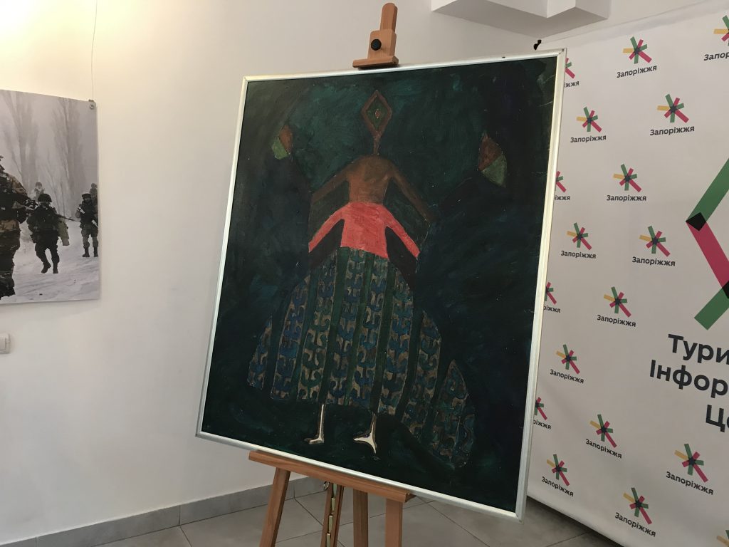 В Запорожье открылась художественная выставка ветерана АТО (ФОТОРЕПОРТАЖ)