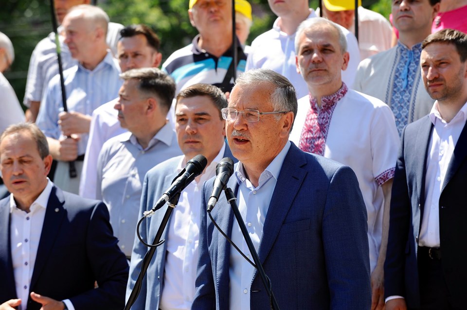 «Гражданская позиция» Анатолия Гриценко представила список на выборы в ВР