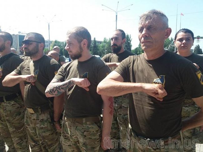 В Запорожье попрощались с бойцом полка «Азов» (ФОТО)
