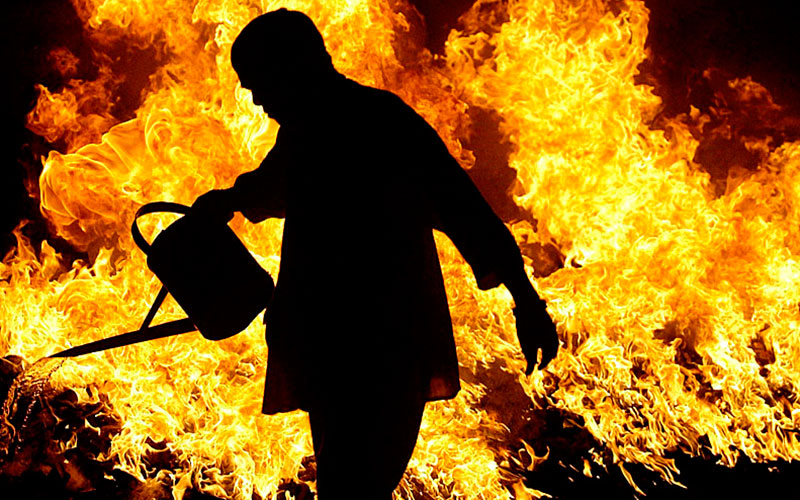 Поджег и погиб на месте: в Запорожской области произошла трагедия