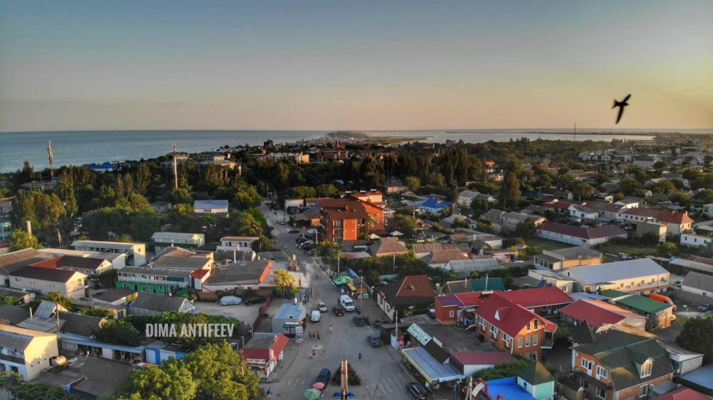 Курорт Запорожской области с высоты «птичьего полета» (ФОТО)