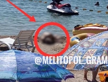 В Кирилловке отдыхающие загорают, будто не замечая труп возле себя (ФОТО)