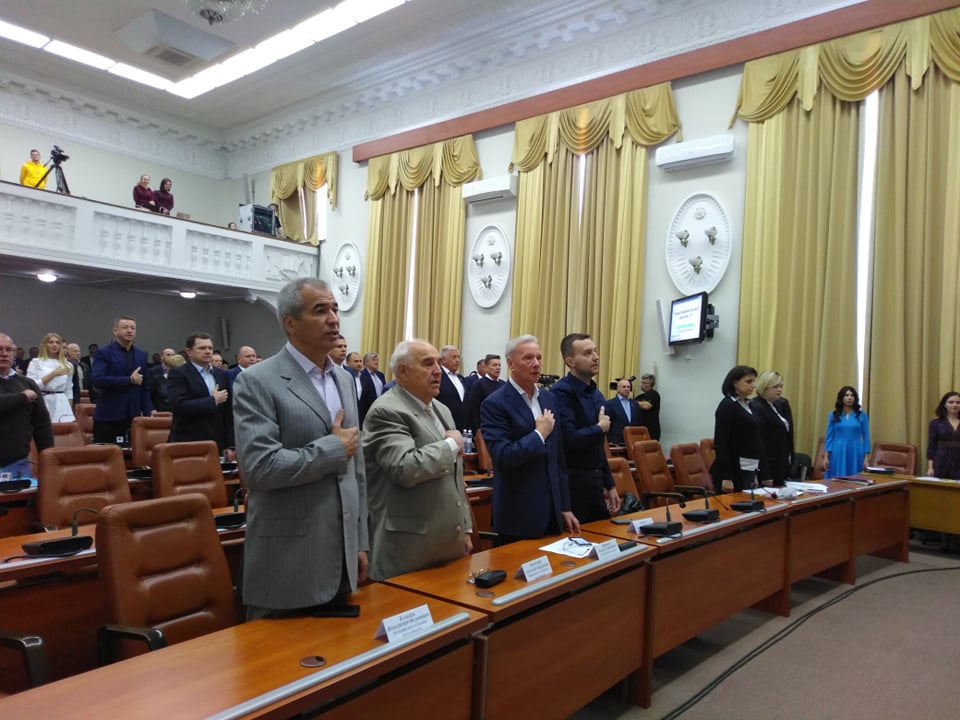 На сессию Запорожского горсовета пришли два действующих нардепа (ФОТО)