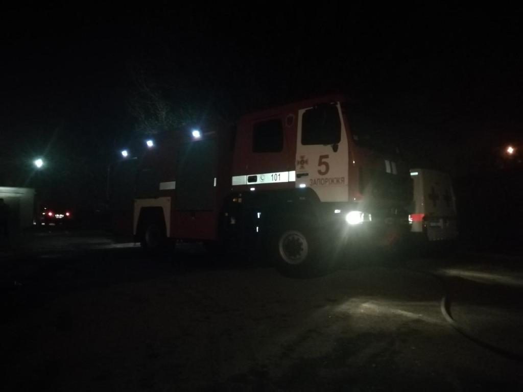 В Запорожье во время пожара погиб 77-летний охранник
