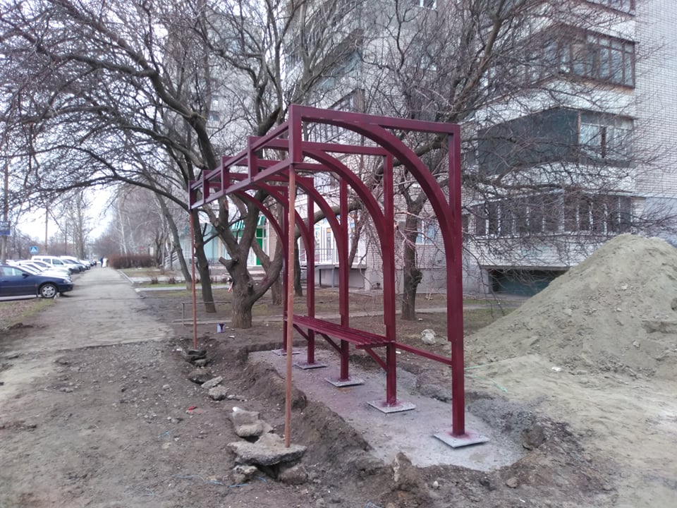 В Запорожье на Космосе появится ещё одна автобусная остановка (ФОТО)