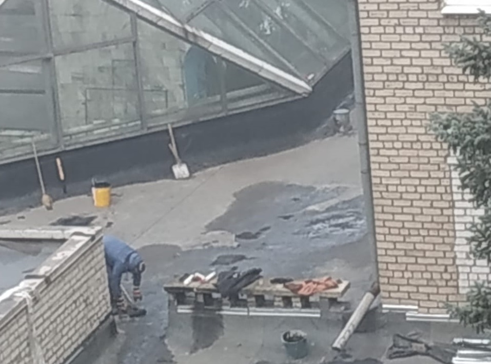 Врачи сами потушили пожар в 5-й горбольнице Запорожья (ВИДЕО)