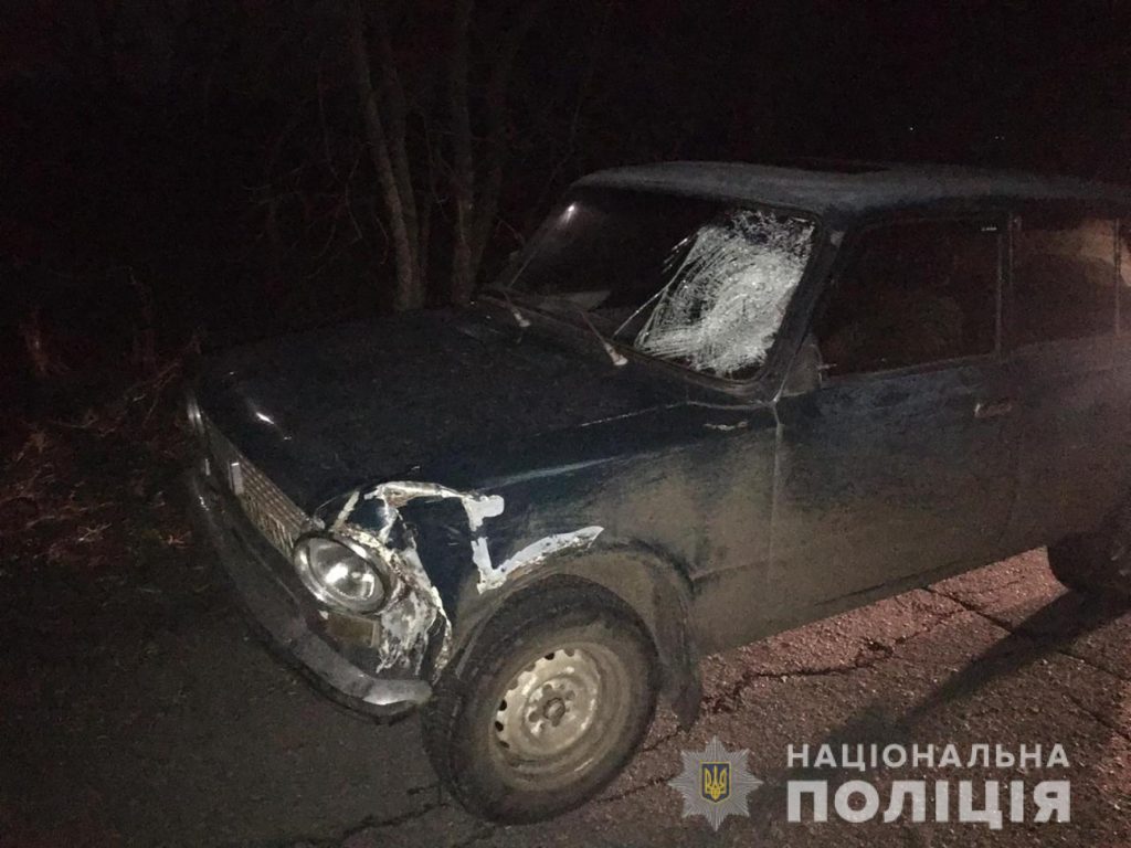 Под Запорожьем полиция расследует ДТП со смертью пешехода (ФОТО)