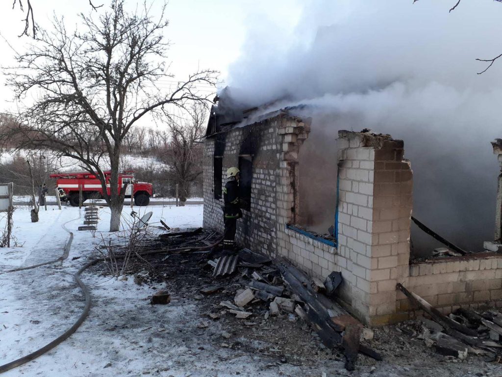 Под Запорожьем сгорел дом: погиб мужчина (ФОТО)