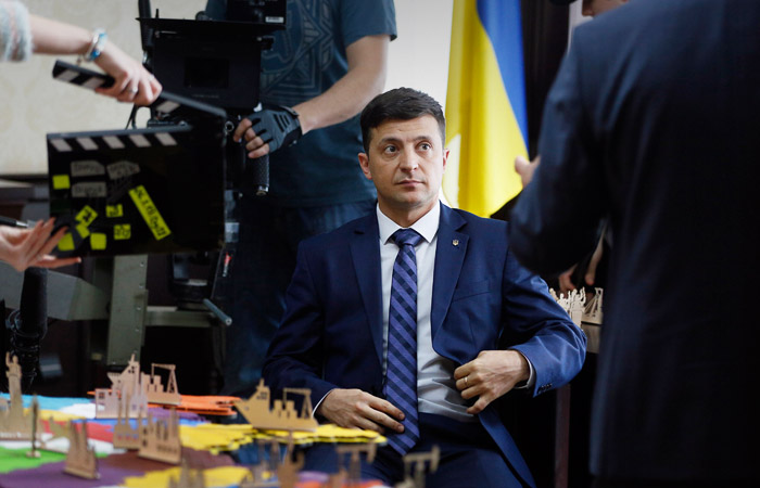 Речи президента Зеленского и сериал «Слуга народа» — одного авторства