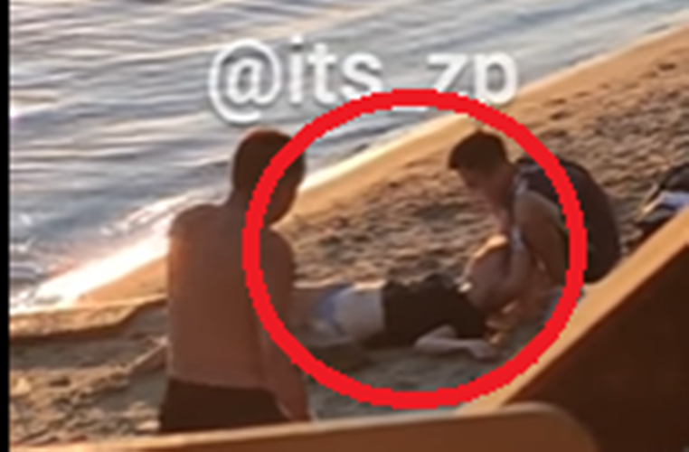 «Намешала алкоголя»: в Запорожье на пляже медики спасали 14-летнюю девочку (ВИДЕО)