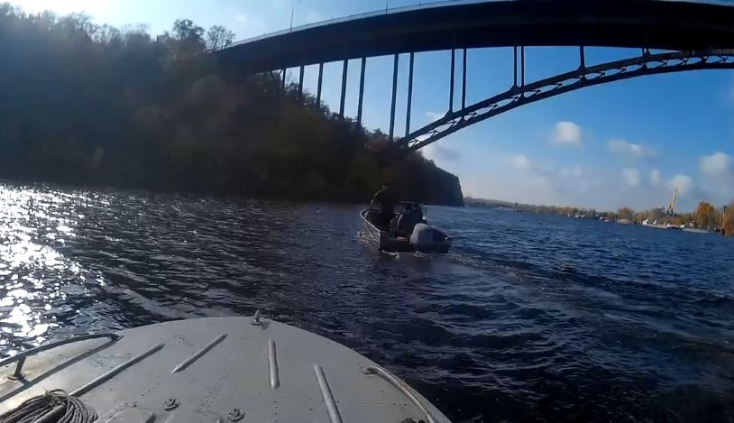 В Запорожье на Хортице рыбпатруль и экоинспекция провели рейд по зимовальным ямам (ВИДЕО)