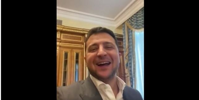 Зеленский пошутил на теме своего выздоровления от COVID-19 (ВИДЕО)