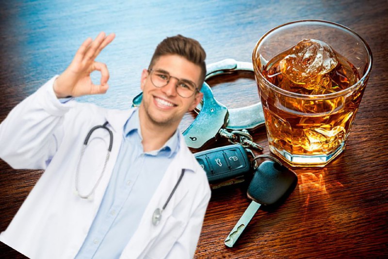 В Запорожской области доктор ездил пьяный за рулем и избежал наказания благодаря коллегам