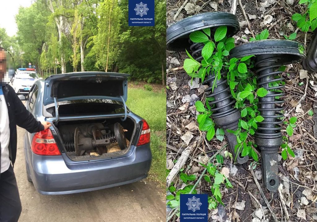 В Запорожье нарушители разбирали вагоны на металл: их поймали «на горячем»