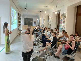 В Запорожье прошла лекция Лёны Радченко «Босх: ужасное и прекрасное»