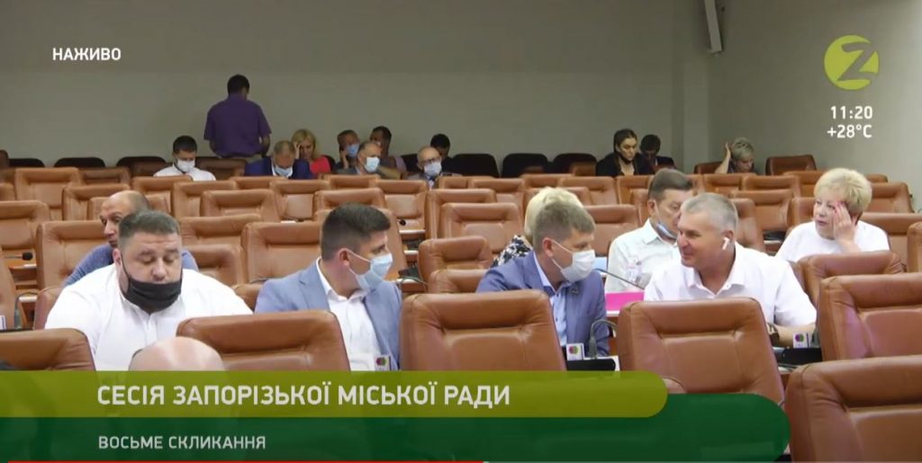 В Запорожье депутаты объявили бойкот Владимиру Буряку