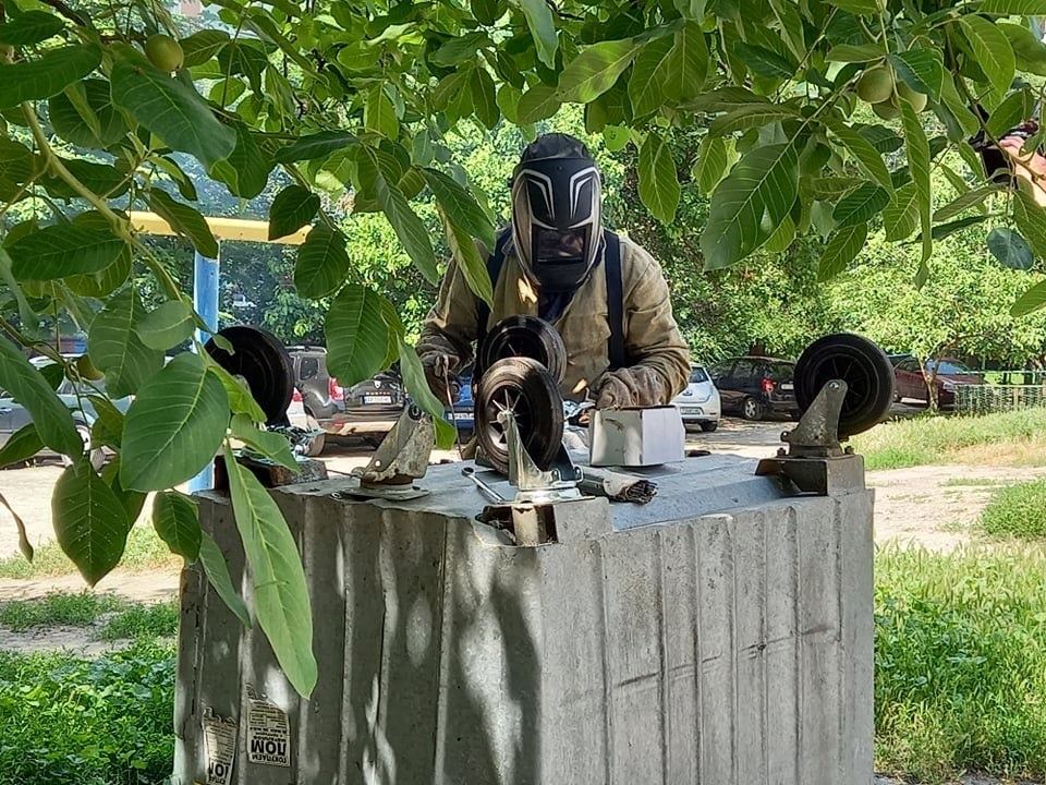 В Запорожье орудуют «колесные преступники» (ФОТО)