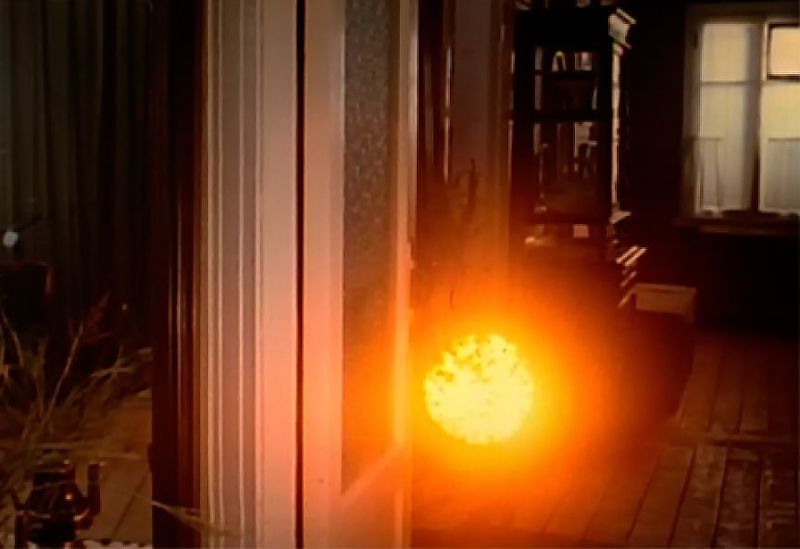 В Запорожской области шаровая молния оказалась прямо в квартире