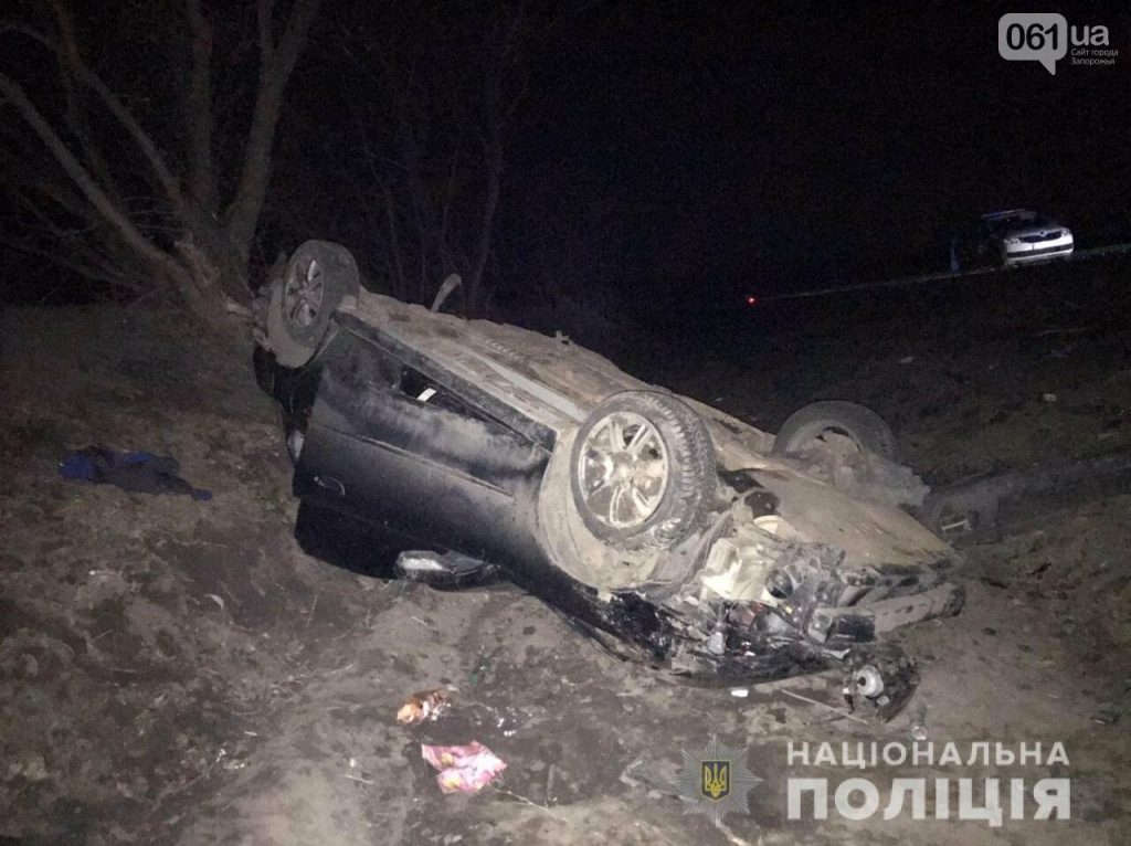 Под Запорожьем патрульный «вылетел» на встречную: погибла женщина, — прокуратура (ФОТО)