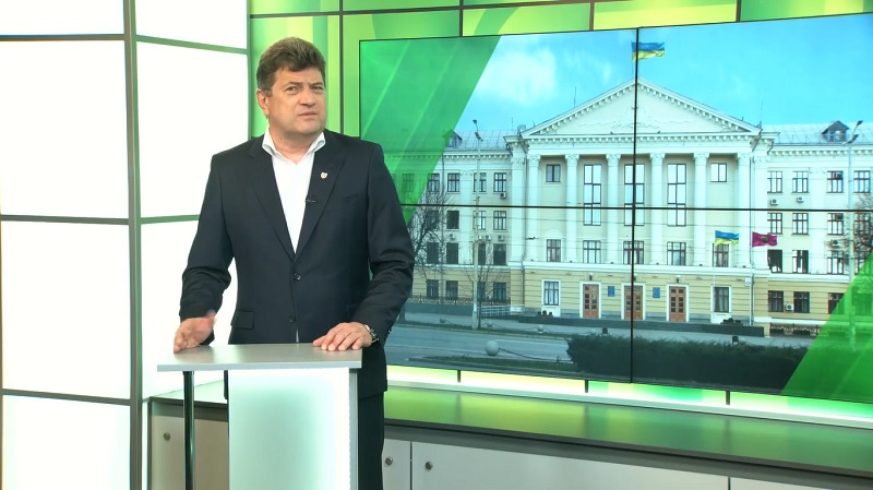 Буряк записал видеообращение по поводу обысков в его кабинете, автомобиле и мэрии Запорожья