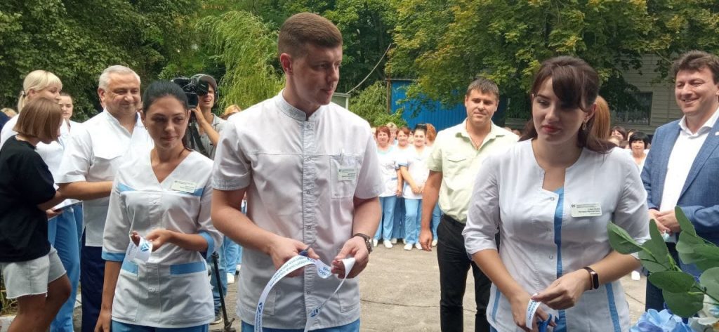 Новое приёмное отделение Запорожской облбольницы готово принимать первых пациентов (ФОТО)